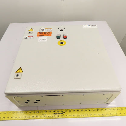Rittal 1060500 Electrical Enclosure 600mm x 600mm x 210mm W/ Backplate