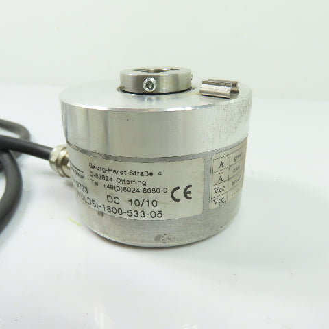 LTN Servotechnik G71WULDBI-1800-533-05 Hollow Shaft Rotary Encoder 5VDC 10mm