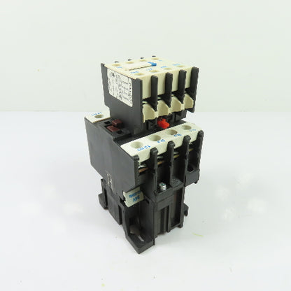 NHD C-25D10 Magnetic Contactor 3Pole 32A 600V 24V Coil W/CA1-D22 Auxiliary Block