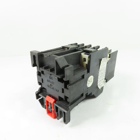 NHD C-25D10 Magnetic Contactor 3Pole 32A 600V 24V Coil W/CA1-D22 Auxiliary Block