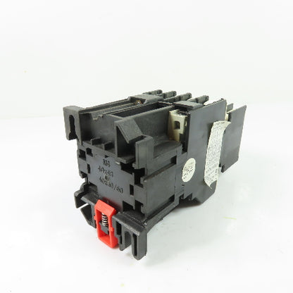 NHD C-25D10 Magnetic Contactor 3Pole 32A 600V 24V Coil W/CA1-D22 Auxiliary Block