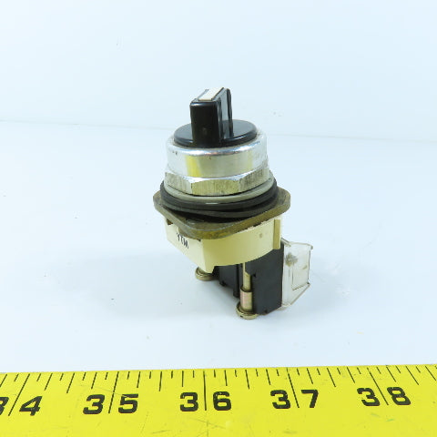 Allen-Bradley 800T-H2 2-Position NEMA 4/13 Selector Switch Assembly 600V