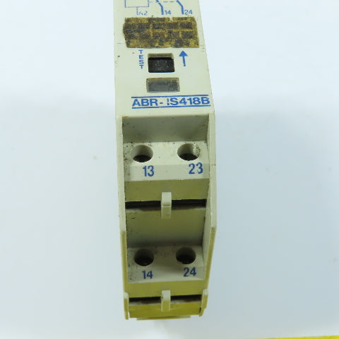 Entrelec ABR-1S418B DIN Rail Interface Relay Module 24V AC/DC