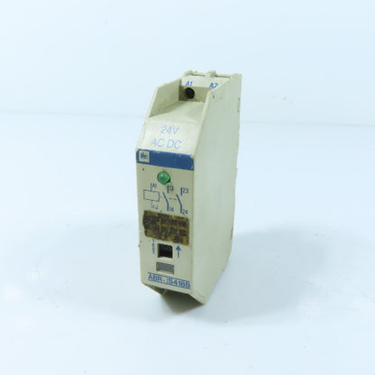 Entrelec ABR-1S418B DIN Rail Interface Relay Module 24V AC/DC