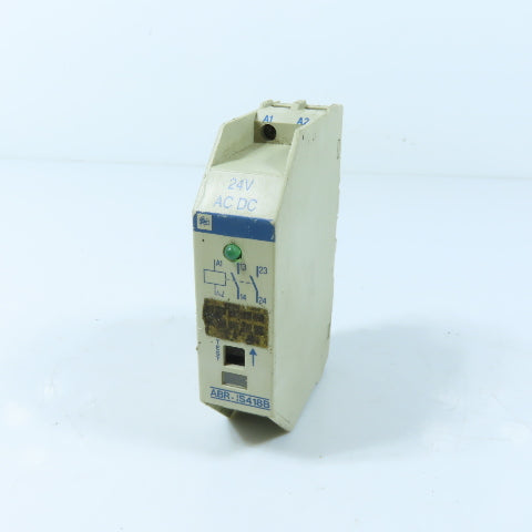 Entrelec ABR-1S418B DIN Rail Interface Relay Module 24V AC/DC