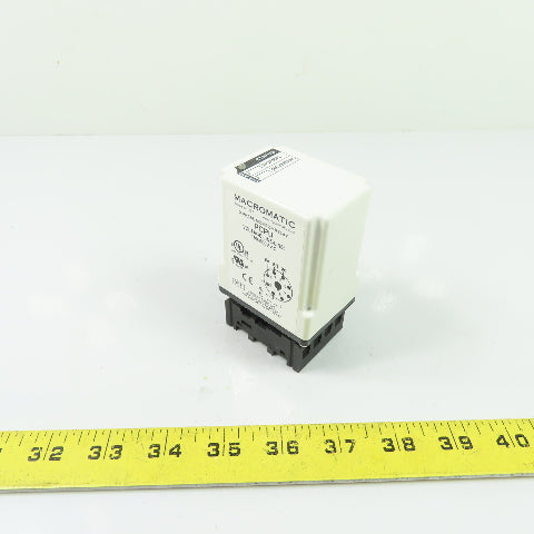 Macromatic PCPU 3Ph Monitor Relay 190-500VAC W/ Base