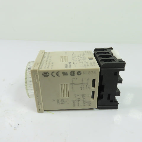 Omron H3CR-A8 Solid State Timer Relay 24-48VAC 12-48VDC