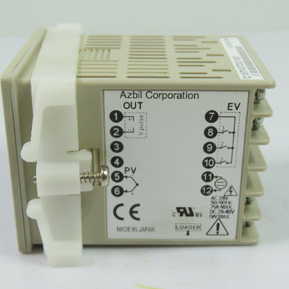 Azbil C15TV0TD0100 SDC15 Digital Indicating Temperature Controller 24V