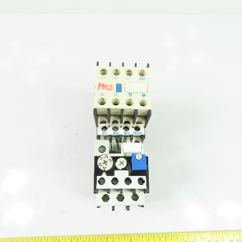 NHD C-12D10 Contactor Motor Starter 24V Coil W/ NTH-2.5 Overload Relay 1.8-2.5A