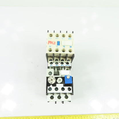 NHD C-12D10 Contactor Motor Starter 24V Coil W/ NTH-2.5 Overload Relay 1.8-2.5A