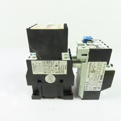 NHD C-12D10 Contactor Motor Starter 24V Coil W/ NTH-2.5 Overload Relay 1.8-2.5A