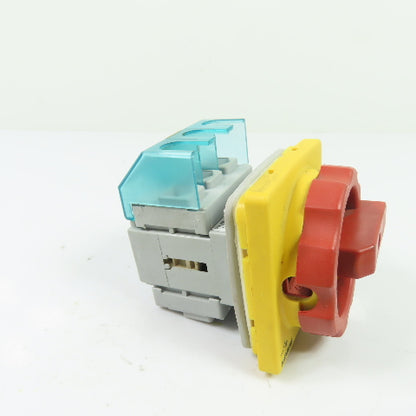 Siemens 3LD2103-0TK53 25A 690V Emergency Stop Rotary Disconnect Switch