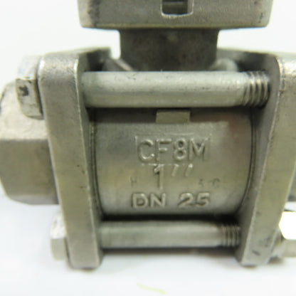 Legris DN 25 CF8M Stainless Steel Ball Valve 1" FNPT PN40