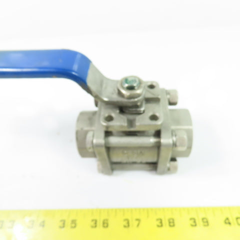 Legris DN 25 CF8M Stainless Steel Ball Valve 1" FNPT PN40