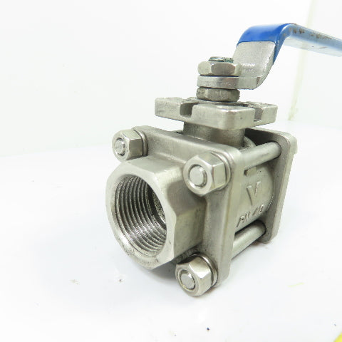 Legris DN 25 CF8M Stainless Steel Ball Valve 1" FNPT PN40