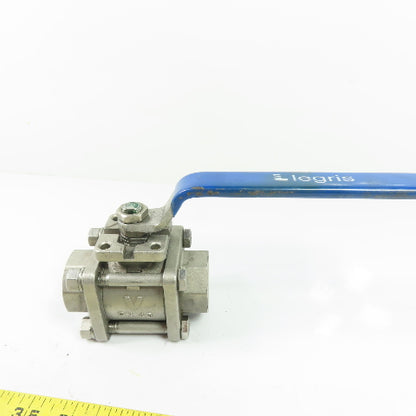 Legris DN 25 CF8M Stainless Steel Ball Valve 1" FNPT PN40