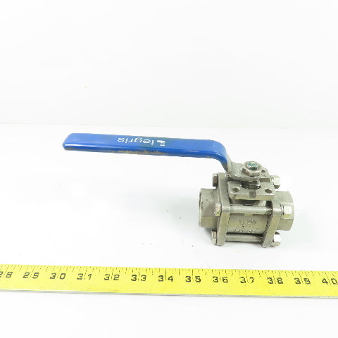 Legris DN 25 CF8M Stainless Steel Ball Valve 1" FNPT PN40