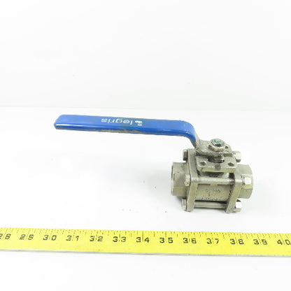 Legris DN 25 CF8M Stainless Steel Ball Valve 1" FNPT PN40