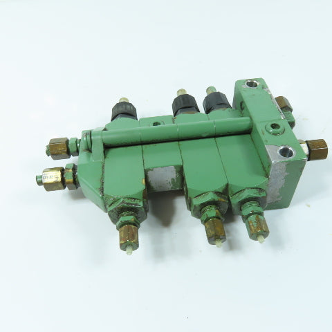 Trabon MSP Series 3-Section Modular Lubrication Divider Valve Block Manifold