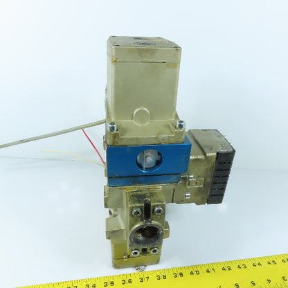 Ross Controls 3573A4202 SERPAR Double Solenoid Safety Crossflow Valve 110V/120V