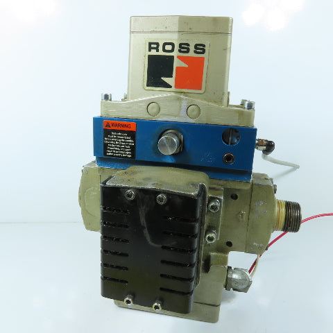 Ross Controls 3573A4202 SERPAR Double Solenoid Safety Crossflow Valve 110V/120V