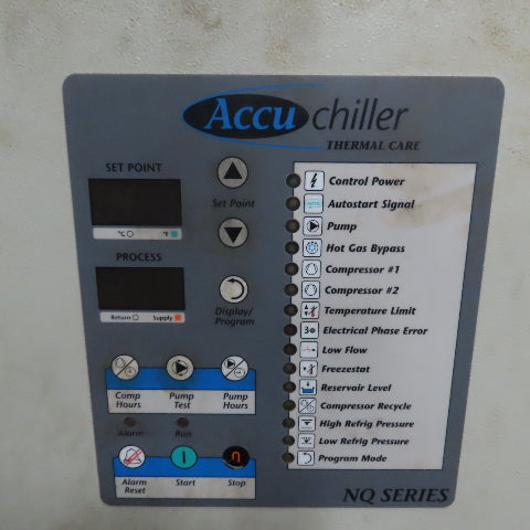 Thermal Care NQA13 Accuchiller 13-Ton Air-Cooled Portable Chiller 460-480V 3Ph