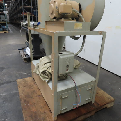 Aget 20C30 Dustkop Cyclone Dust Collector 3HP 208-220V/440V 3Ph