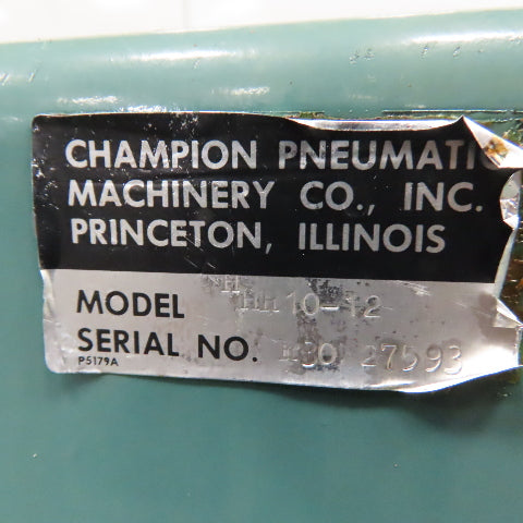 Champion 120 Gallon Horizontal Air Compressor Receiver Tank 200PSI