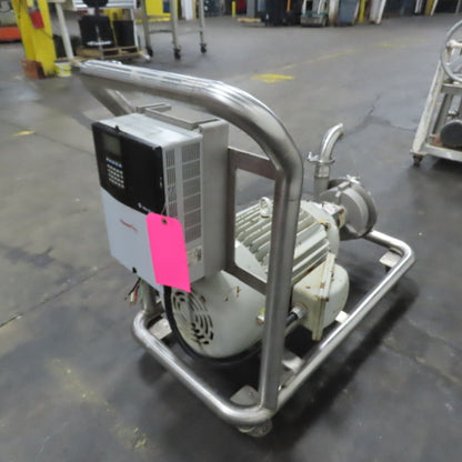 Fristam FPX3532-135 Hygienic Centrifugal Pump 3Ph W/PowerFlex 70 VFD 100-264V In