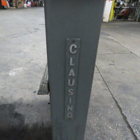 Clausing 40"x24" Top Cast Iron Machine Base Work Table Station Jig Bench 35"Tall