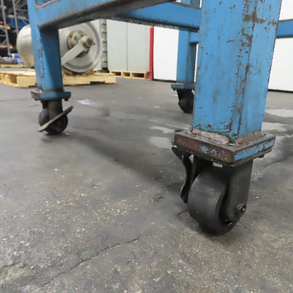1-1/4" Thick Steel Top Assembly Welding Fabrication Table 36"x 36"x 43-1/4" Tall