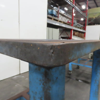 1-1/4" Thick Steel Top Assembly Welding Fabrication Table 36"x 36"x 44" Tall