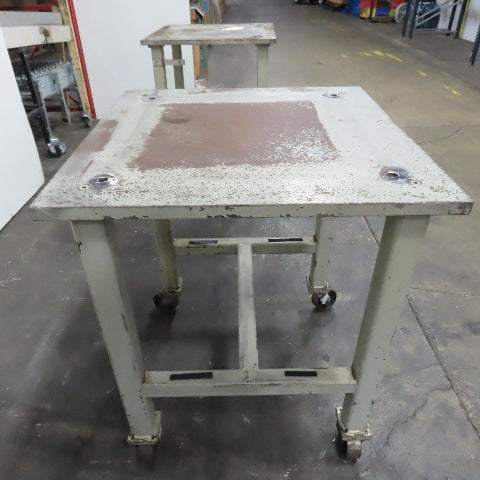 1-1/4" Thick Steel Top Assembly Welding Fabrication Table 36"x 36"x 44" Tall