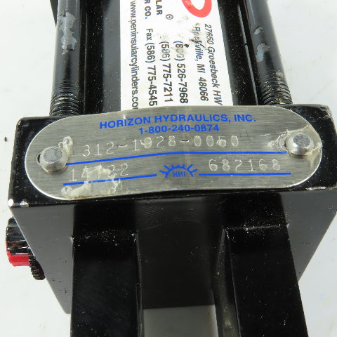 Peninsular SEF8053 2.00" Bore 1.3" Stroke 250 PSI Tie Rod Pneumatic Cylinder