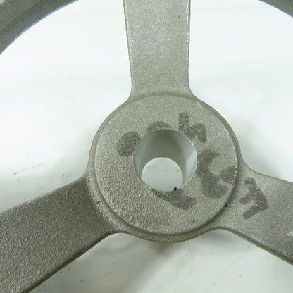 Jergens 8" 3-Spoke Machine Handwheel W/ Revolving Handle 7/8" Bore