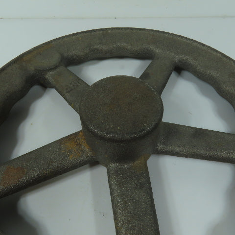 Gibraltar 06915102 10" Cast Metal 5-Spoke Machine Handwheel Rim Finger Grips
