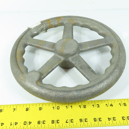 Gibraltar 06915102 10" Cast Metal 5-Spoke Machine Handwheel Rim Finger Grips