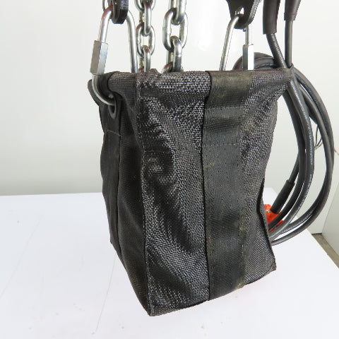 CM Lodestar Model RRS 2Ton 4000LB Electric Chain Hoist 20'Lift 16FPM 230/460 3Ph