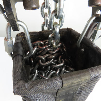 CM Lodestar Model RRS 2Ton 4000LB Electric Chain Hoist 20'Lift 16FPM 230/460 3Ph