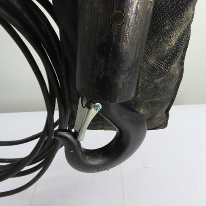 CM Lodestar Model RRS 2Ton 4000LB Electric Chain Hoist 20'Lift 16FPM 230/460 3Ph