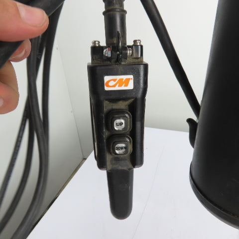 CM Lodestar Model L 1Ton 2000LB Electric Chain Hoist 15'Lift 16FPM 230/460 3Ph