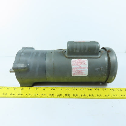 Baldor GLP3332 1/3HP Gear Motor 115/208-230V 1Ph 86.3RPM 20:1 Ratio Tested
