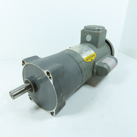 Baldor GLP3332 1/3HP Gear Motor 115/208-230V 1Ph 86.3RPM 20:1 Ratio Tested