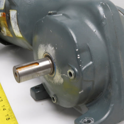 U.S. Motors S351A 1/2HP Electric Gear Motor 208-230/460V 3Ph 58:1 Ratio Tested