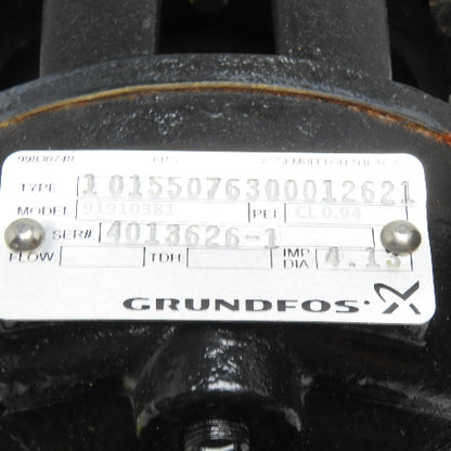 Grundfos 91910381 Centrifugal Pump 3HP 230/460V 3Ph 3490RPM