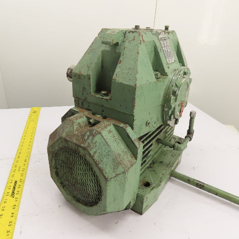 Foote-Jones U60 Enclosed Worm Gear Reducer 50:1 Ratio 1750 RPM