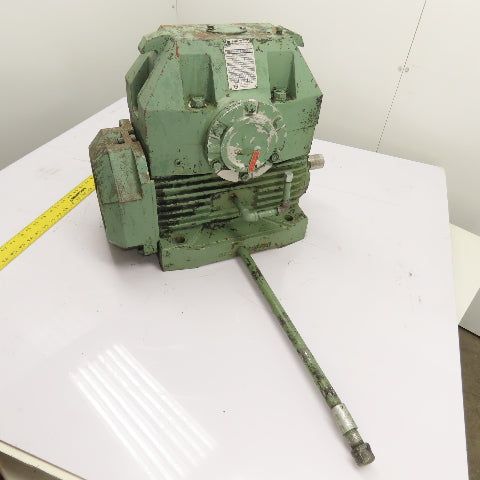 Foote-Jones U60 Enclosed Worm Gear Reducer 50:1 Ratio 1750 RPM
