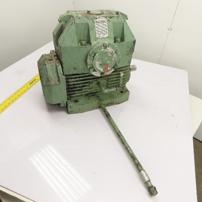 Foote-Jones U60 Enclosed Worm Gear Reducer 50:1 Ratio 1750 RPM