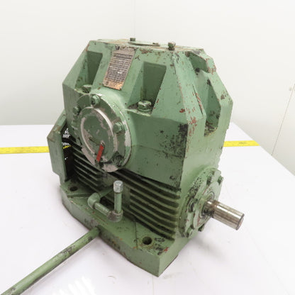 Foote-Jones U60 Enclosed Worm Gear Reducer 50:1 Ratio 1750 RPM