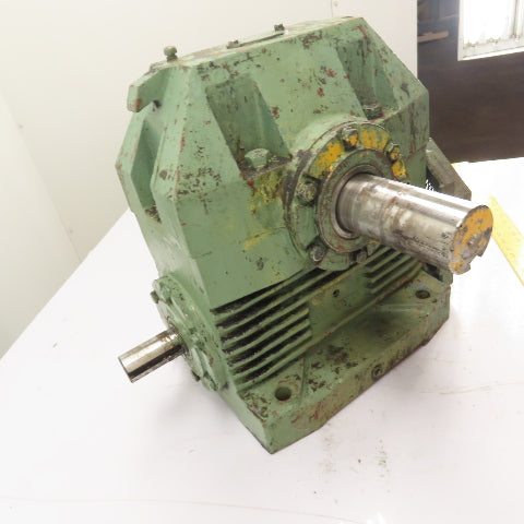 Foote-Jones U60 Enclosed Worm Gear Reducer 50:1 Ratio 1750 RPM